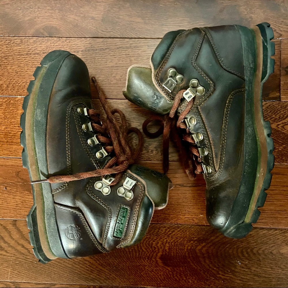 Timberland Vintage Women’s Euro Hiker Size 7 Brown